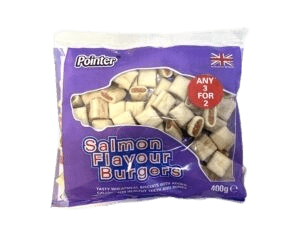 salmon burgers new shape