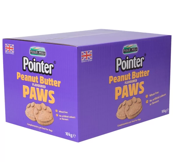 Brand New Peanut Butter Flavoured Paws | Pointer Pet Foods