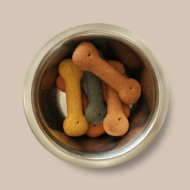 Assorted Large Bones Baked Dog Treat Pointer Pet Foods