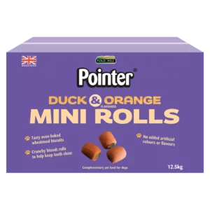 duck and orange mini rolls