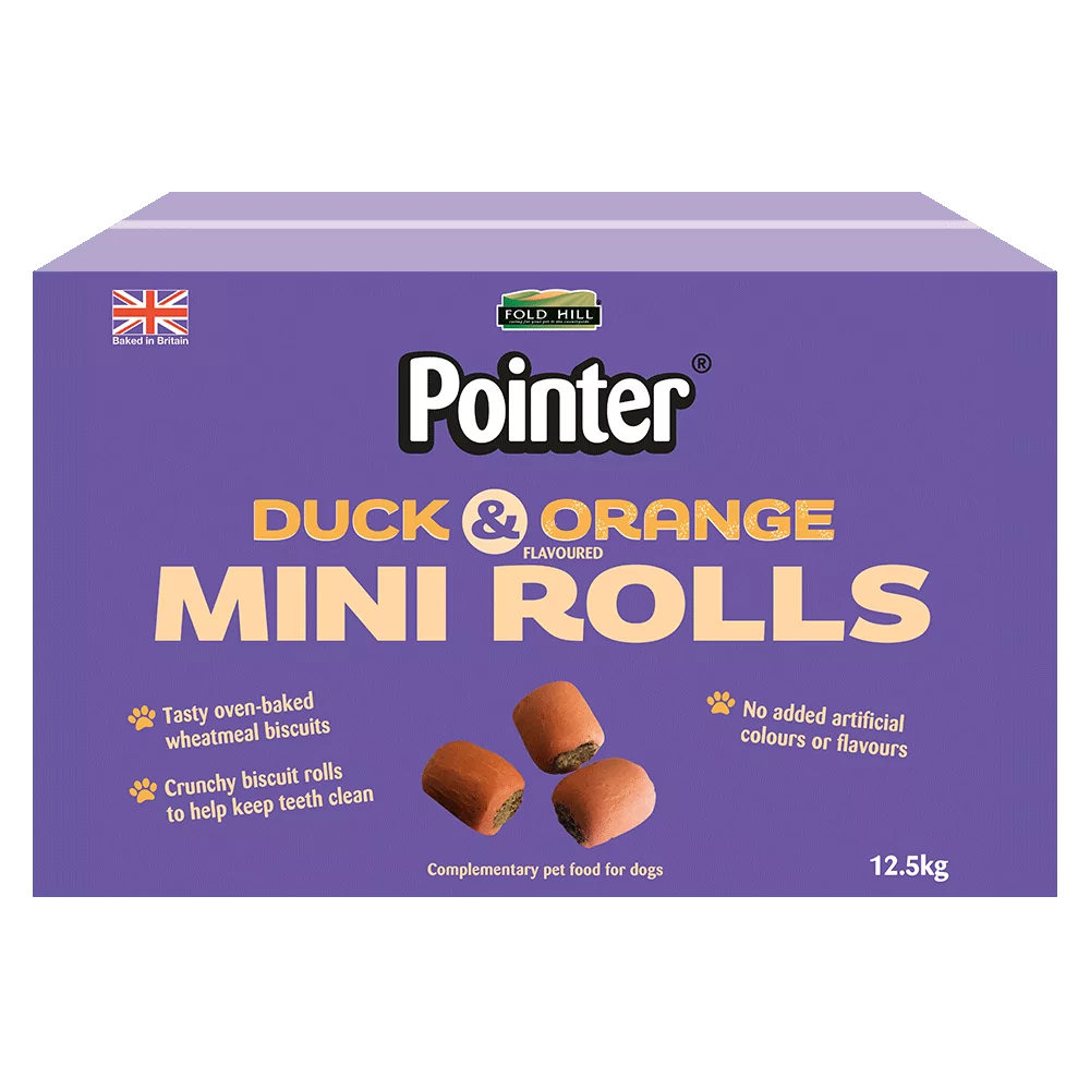 duck and orange mini rolls