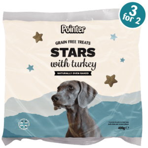 grain free stars with turkey 400g