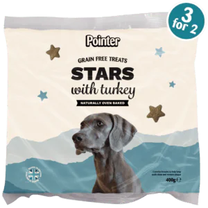 grain free stars with turkey 400g