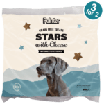grain free stars with cheese 400g