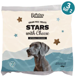 grain free stars with cheese 400g