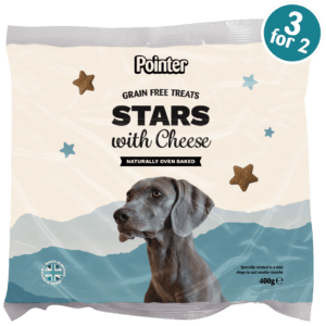 grain free stars with cheese 400g