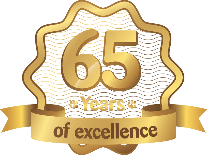 65 years Roundel