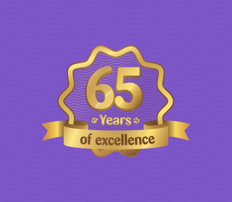 celebrating 65 years of Pointer Pet Foods
