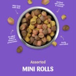 Assorted mini rolls social media post