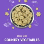 Stars with country vegetables social media post