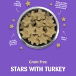 Grain free stars with turkey social media post